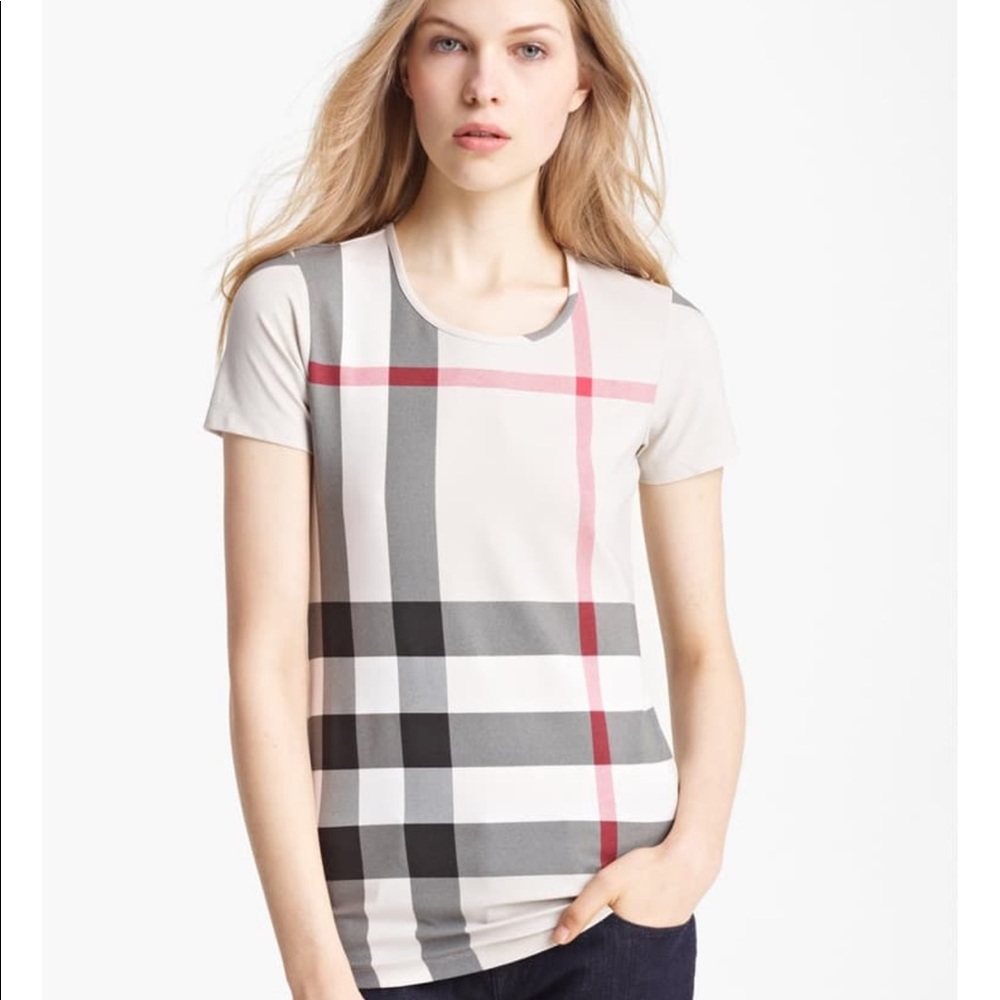 Burberry Brit❤️ Check Print Top